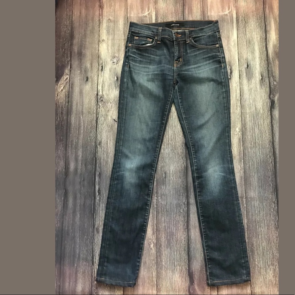 J Brand | Dark Vintage Skinny Leg Jeans
